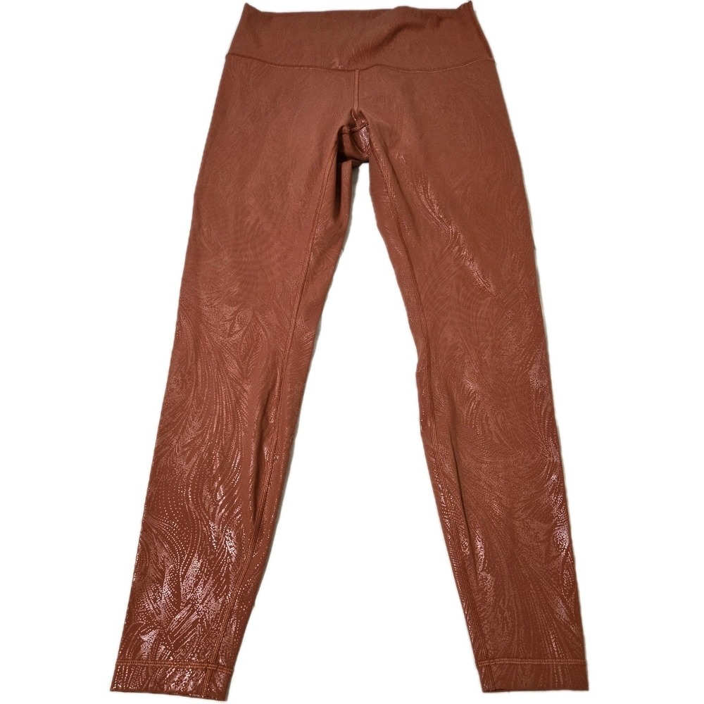 Lululemon Wunder Under High-Rise Acclimatize Soft Cranberry Pink Foil Size 10